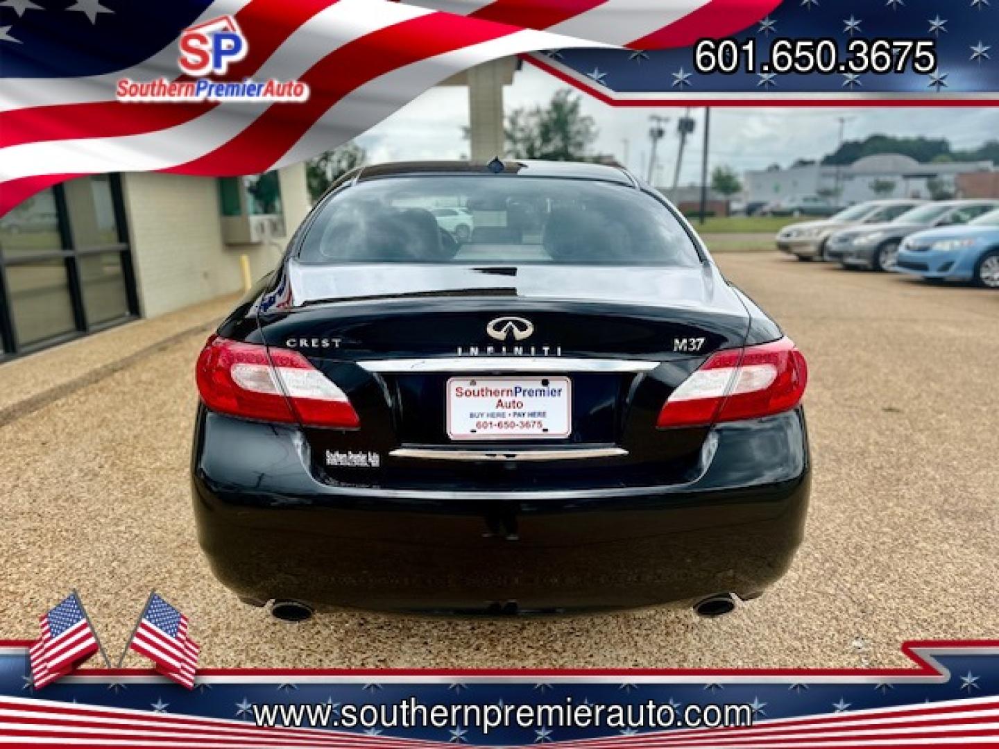 2012 BLACK INFINITI M37 BASE (JN1BY1AP6CM) , located at 922 W. Beacon St., Philadelphia, MS, 39350, (601) 650-3675, 32.770447, -89.127151 - Photo#4